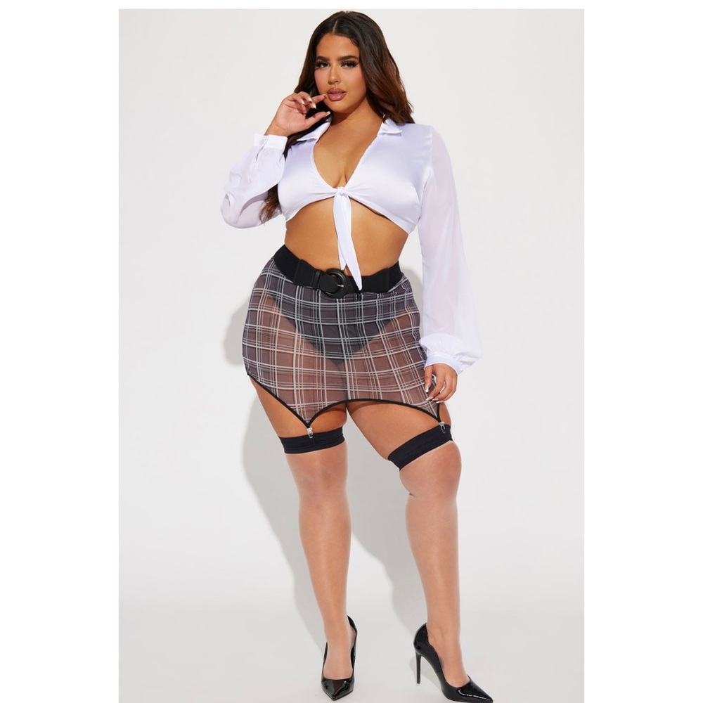 Take A Message Secretary 4 Piece Costume Set Adult Women’s cosplay Halloween